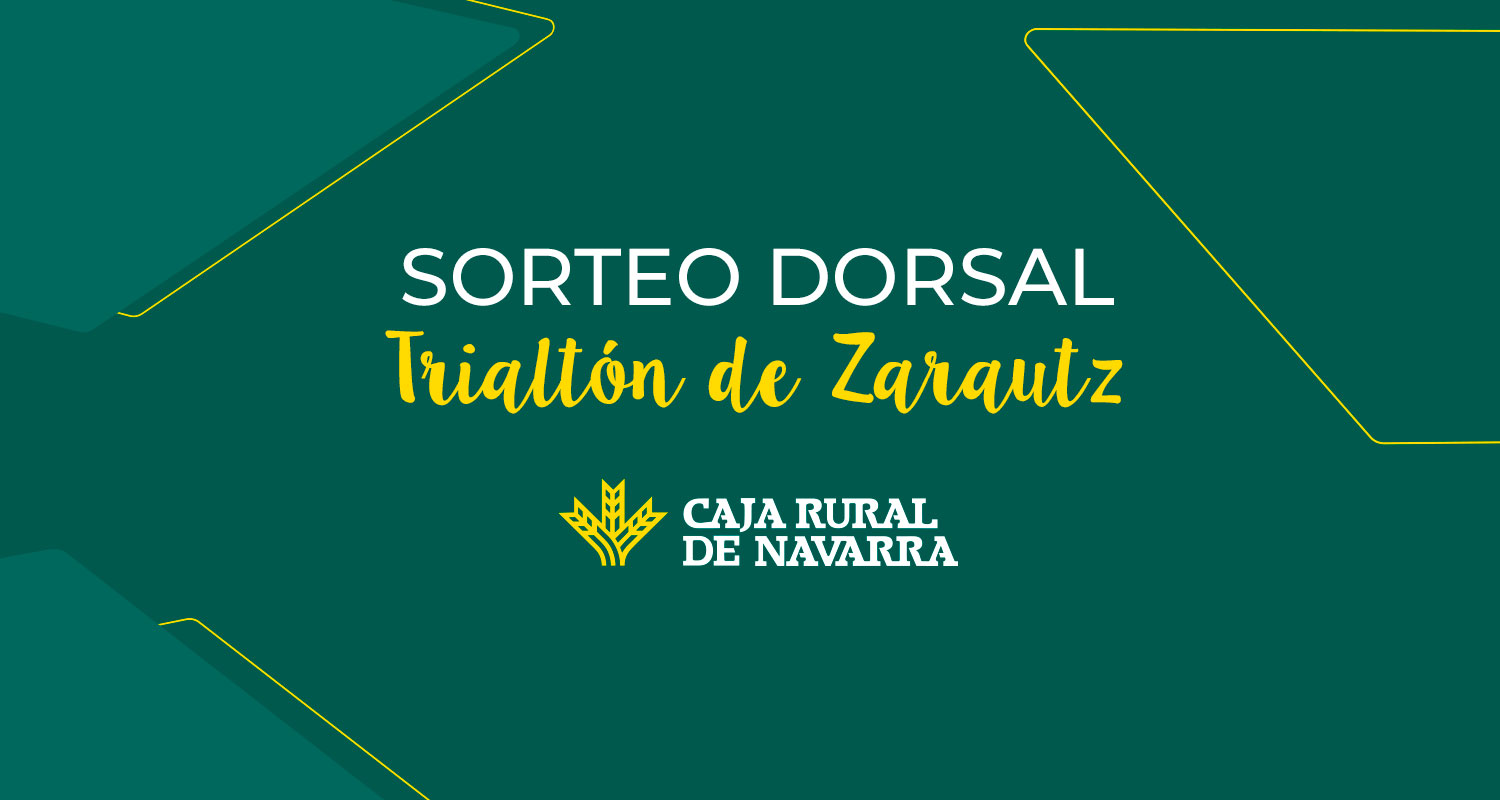 Sorteo de 1 dorsal para participar en el triatlón de Zarautz