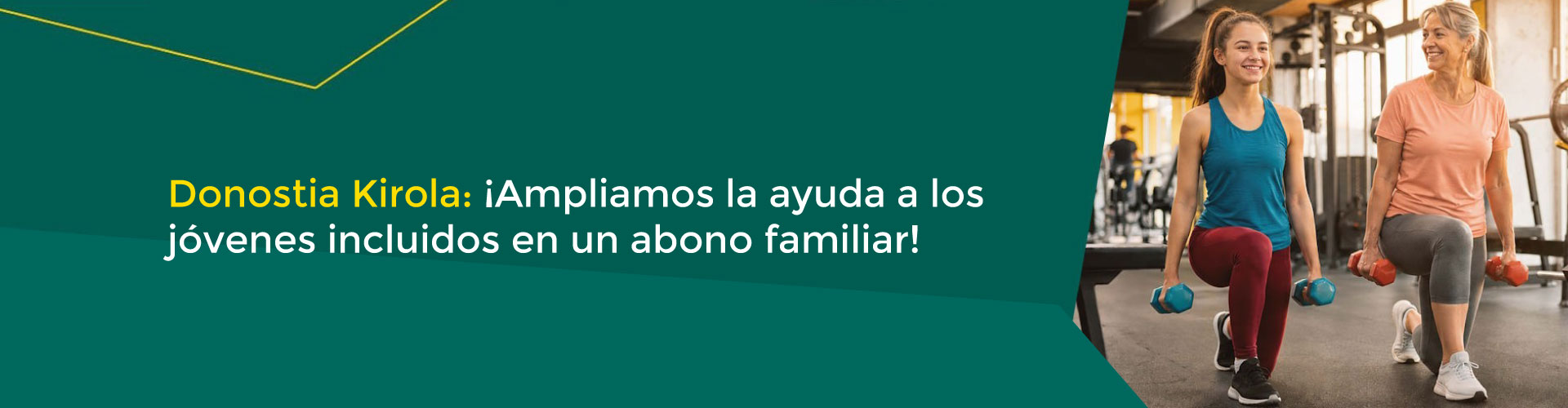 Donostia Kirola: ayuda del 50% también para abonos familiares
